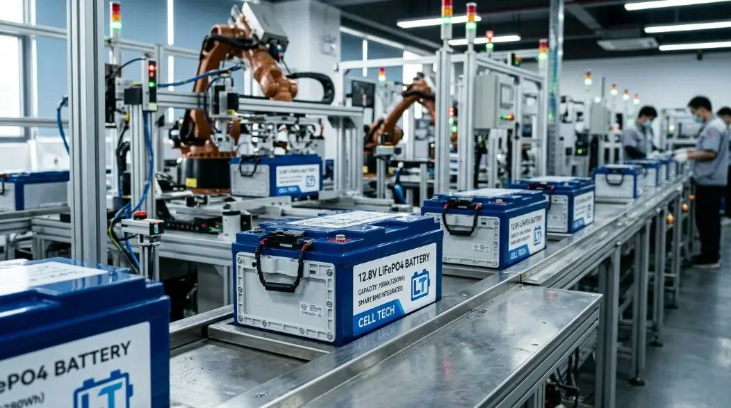 Leading 12.8V LiFePO4 Battery Factory in China: Advancing Smart Municipal Lighting & 2026 EU Battery Passport Compliance